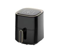 Avilia - Freidora de aire digital de 4L con pantalla táctil y 10 programas para cocción sana y crujiente, ideal para cocinar sin aceite con temporizador ajustable y bandeja extraíble
