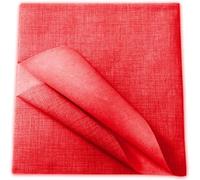 Avilia Juego de 100 Piezas de Mantel | Mantel desechable | Mantel Antimanchas | Mantel para Fiestas | Manteles para restaurantes | Mantel de Mesa | Mantel de TNT 140 x 140 cm, Rojo