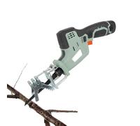 Avilia Sierra alternativa a batería para poda - Sierra cortadora inalámbrica, con zapato inclinable 45°, 1300 mAh, corte madera y yeso 90 mm, metal 3 mm, 3 cuchillas incluidas, 12 V