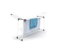 Avilia Tendedero Plegable Extensible con Ruedas, 1,8 m, Ahorra Espacio, Ideal para Interior y Exterior, Estructura Resistente y Estable de Acero y Polipropileno, 180 x 88 x 56 cm