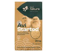 AVINATURA Started. 20 KG. Pienso de iniciacion a la cría en Forma de MIGAJA para Pollitos, perdices, Palomas