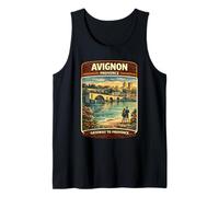 Aviñón Francia Vacaciones Familiares a Aviñón francés Camiseta sin Mangas
