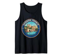 Aviñón Francia Viaje Souvenir City Gift Camiseta sin Mangas