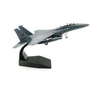 Avión a Escala 1/100 para F-15E F15 F-15 Strike Eagle Fighter USAF Modelo de avión de Metal Fundido a presión Adecuado para exhibición