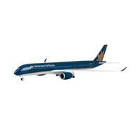 Avión A350 Dreamliner De Vietnam Airlines Escala 1/142 47 Cm Ruedas De Resina Y Plástico Regalo Cumpleaños Recuerdos Colección