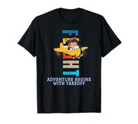 Avión, avión, vuelo, viajes, libertad, aventura, alas Camiseta