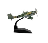 Avión Caza Stuka JU87B Ejército Aire Modelo Reducido Avión Fundición Aleación Camuflaje Nieve Escala 1/72 para los entusiastas de la aviación