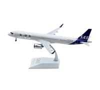 Avión Coleccionable De Aleación 1 200 para XX20021 Scandinavian Airlines Star Alliance Airbus A321 Modelo Fundido A Presión Planetoy Set