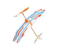 Avión con banda de goma: kit de planeador de vuelo elástico, de avión impulsado por goma, juego de modelos de planeador de espuma | Adecuado para proyectos de ciencias escolares, pasatiempos,
