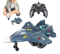 Avión Con Luces Y Música, Avión RC, Juguetes Aviones De Control Remoto, Avión De Control Remoto Para Niños Y Adultos, Divertido Juguete Al Aire Libre, Entretenimiento De Alto Vuelo Para Todos Al