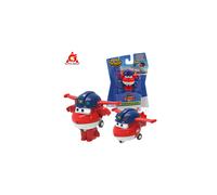 Avión de acción Super Wings S5 de 2 pulgadas, minitransformable, deformable y transformable.