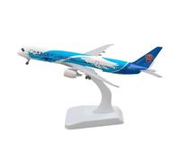 Avión de aleación B787 20 cm Escala 1/400 con Tren Aterrizaje Modelo Coleccionable para Adultos Juego de Pasatiempos en Miniatura