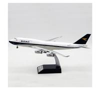 Avión de Aleación en Miniatura 1:200 para Avión BOAC Airline 747 B747-400 Modelo De G-BYGC con Modelo De Avión De Aleación De Tren De Aterrizaje Base