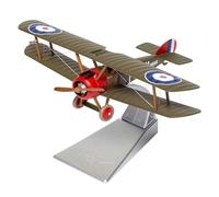 Avión de Aleación en Miniatura Adorno De Colección De Caza Clásico Biplano Sopwith Camel F.1 La Fuerza Aérea Británica La Primera Guerra Mundial 1/48