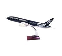 Avión de Aleación en Miniatura Avión De Transporte Modelo De Aleación A Escala 1/145 para Modelo B787 Air New Zealand con Avión De Resina Base 43cm