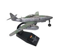 Avión de Aleación en Miniatura Modelo Avión Aleación Simulación Caza A Reacción Alemán Me-262 Segunda Guerra Mundial Escala 1:72 Decoración Terminada