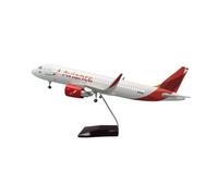 Avión de Aleación en Miniatura Modelo De Avión De Pasajeros De Columbia A320 Neo Airlines Escala 1:80 Coleccionable con Luces Y Tren De Aterrizaje(with Light)