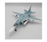 Avión de Aleación en Miniatura Modelo Luchador Fundido Presión Aleación 1/72 para SU-24M Adornos Colección Armas Militares Fuerza Aérea Ucraniana Su-24M