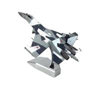 Avión de Aleación en Miniatura Modelo Militar De Aleación De Simulación del Caza Ruso Su-35 Producto Terminado Coleccionable Escala 1:100(A1)