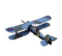 Avión De Ataque Swordfish, Modelo Aleación Fundido A Presión A Escala 1:72 Decoración Estática Recuerdo AA36306 Aficionados Militares