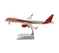 Avión de colección de aleación, Regalo, JC Wings 1:200, Airbus A321, Modelo de avión de aleación de Metal G-UZME con Soporte