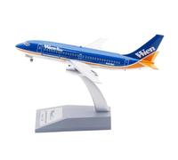 Avión de colección de aleación, Regalo, Modelo de avión Boeing B737-200 de Metal Fundido a presión de Vienna Alaska Airlines 1:200 con Soporte.