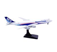 Avión de colección de aleación, Regalo, Modelo de avión de Metal Fundido a presión Boeing B747-8F de Nippon Cargo Airlines, Escala 1:400.