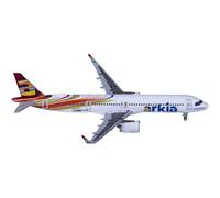 Avión de colección de Recuerdo de Metal Fundido a presión en Miniatura A321neo 4X-AGK a Escala 1:400.