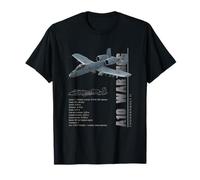 Avión de Combate a reacción A-10 Warthog Thunderbolt II Camiseta