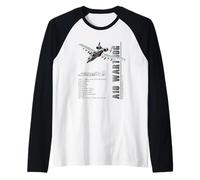 Avión de Combate a reacción A-10 Warthog Thunderbolt II Camiseta Manga Raglan