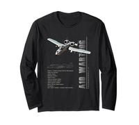 Avión de Combate a reacción A-10 Warthog Thunderbolt II Manga Larga