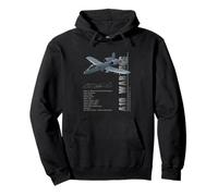 Avión de Combate a reacción A-10 Warthog Thunderbolt II Sudadera con Capucha