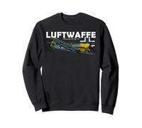 Avión de combate alemán I German Warbird I Luftwaffe WW2 Sudadera