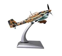 Avión De Combate Bombardero Junkers JU-87 Escala 1:72,Modelo De Avión De Metal Fundido A Presión,Adornos Estáticos Coleccionables