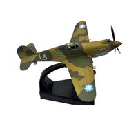 Avión de Combate Curtiss P40 Warhawk a Escala 1:72 Modelo Metal Fundido a presión Ideal para Decorar un Escritorio Juego de Pasatiempos en Miniatura