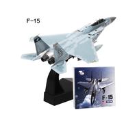Avión de combate Grumman F-14/F15 Tomcat de la Armada de EE. UU. (F15) a escala 1/100, modelo de juguete