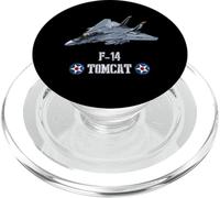 Avión de Combate Militar Estadounidense F14 Tomcat PopSockets PopGrip para MagSafe