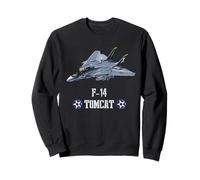 Avión de Combate Militar Estadounidense F14 Tomcat Sudadera