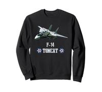 Avión de Combate Militar Estadounidense F14 Tomcat Sudadera