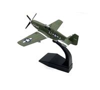 Avión De Combate P51B Mustang Army Airlines Modelo De Avión De Metal Fundido A Presión A Escala 1/72 Colección Militar Aficionados Militares