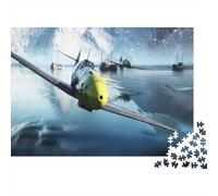Avión de comMurciélagoe Puzzle 1000 Piezas, Avioness DIY, Juguete EduGatoivo, Decoración del Hogar, Rompecabezas Adultos, A Partir De 14 Años 1000pcs (75x50cm)