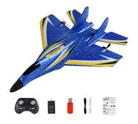 Avión de control remoto genérico - Avión Volante RC 11,42 Pulgadas | Aviones RC para - Doble Motor 322G PP con Luces LED, Control 2,4 GHz, Cascadas basculante, Nariz Anti-Colisión para Principiantes