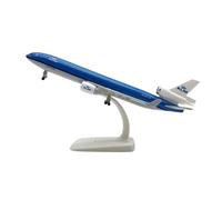 Avión de fundición a presión MD-11 20cm Escala 1/400 con Ruedas para Adultos estático Coleccionable Juego de Pasatiempos en Miniatura