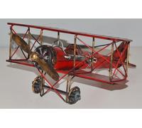 Avión De Hoja Modelo Avión Antiguo Marca Fokker Doble Decker Avión L 29 cm