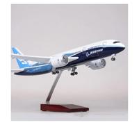 Avión De Juguete A Escala 1/130 Modelo 787 B787 Dreamliner De 47 Cm con Tren De Aterrizaje Y Ruedas Fabricado En Resina Fundida A Presión Regalo Cumpleaños Recuerdos Colección