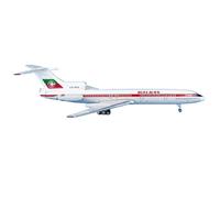 Avión de Juguete a Escala 1:400 Balkan Aviation TU-154B, Modelo de avión de aleación, Modelo de avión de Metal