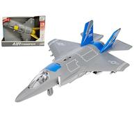 Avión de juguete con luces, sonidos, movimiento y embrague, pilas incluidas, maxi avión grande, 32 cm, con sonidos reales, avión Super Jet Caza, juguete modelo escala 1:16 avión Jumbo Jet luminoso