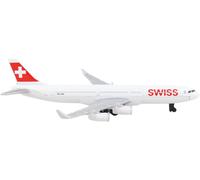 Avión De Juguete De Metal Fundido Airbus A340 De Swiss Airlines Daron 28250