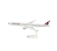 Avión De Qatar Airways A350 A350-1000 A Escala 1:200 Fabricado En ABS con Base Maqueta De Juguete. Regalo Cumpleaños Recuerdos Colección