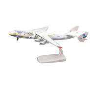 Avión de Transporte en Miniatura An-225 Metal Fundido a presión Escala 1:400 20cm con decoración Ruedas Juego de Pasatiempos en Miniatura